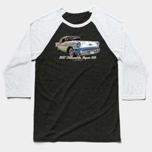 1957 Oldsmobile Super 88 Holiday Baseball T-Shirt